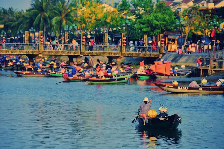 Mekong Delta river boats