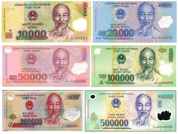 Vietnamese đồng banknotes — count your change